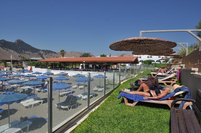 Alfa Beach Hotel Kolymbia Buitenkant foto