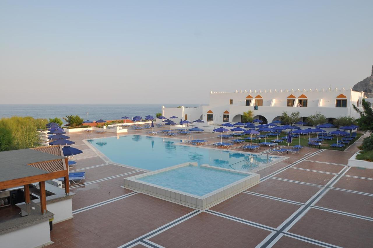 Alfa Beach Hotel Kolymbia Buitenkant foto