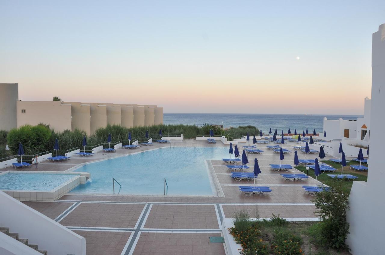 Alfa Beach Hotel Kolymbia Buitenkant foto