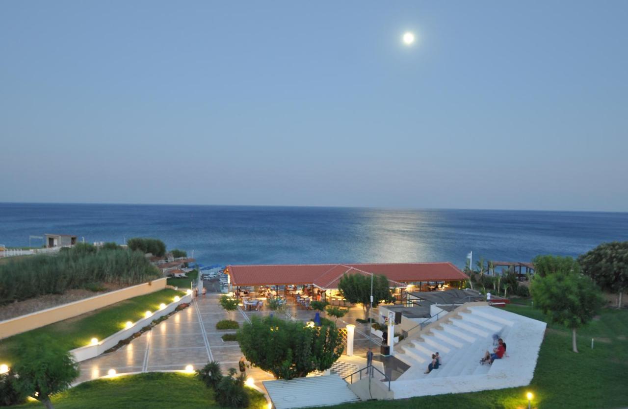 Alfa Beach Hotel Kolymbia Buitenkant foto