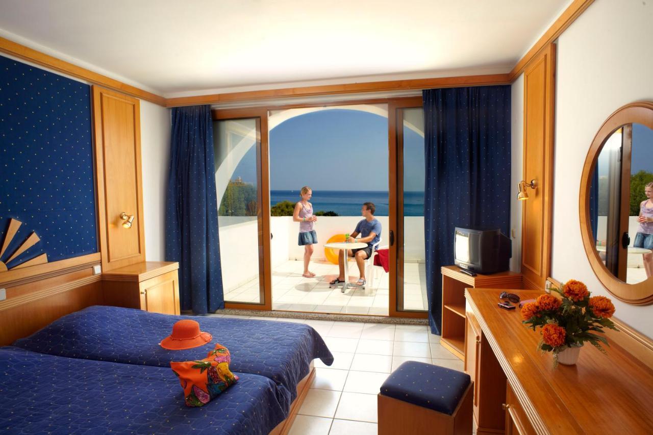 Alfa Beach Hotel Kolymbia Buitenkant foto